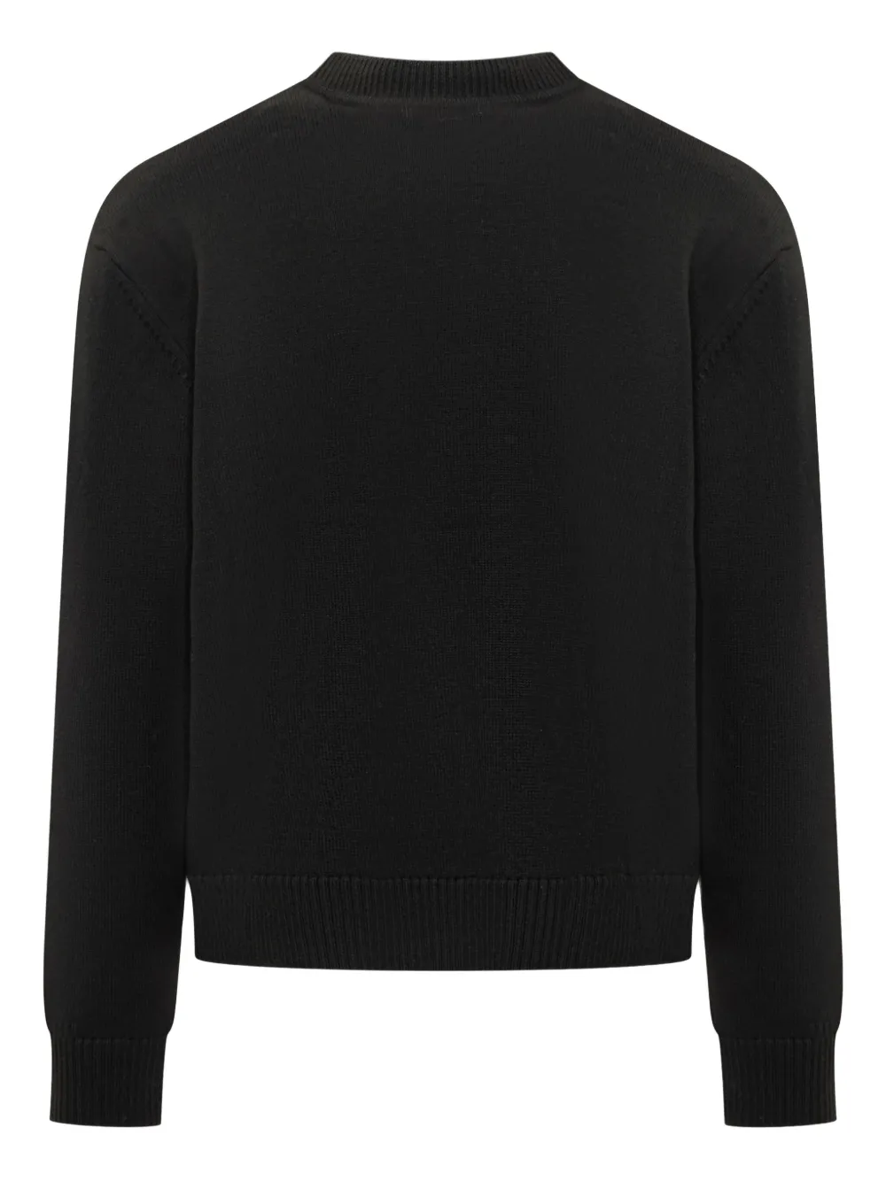 Casablanca INTARSIA CREW - Zwart