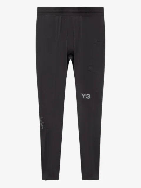 Y-3 leggins con detalle del logo