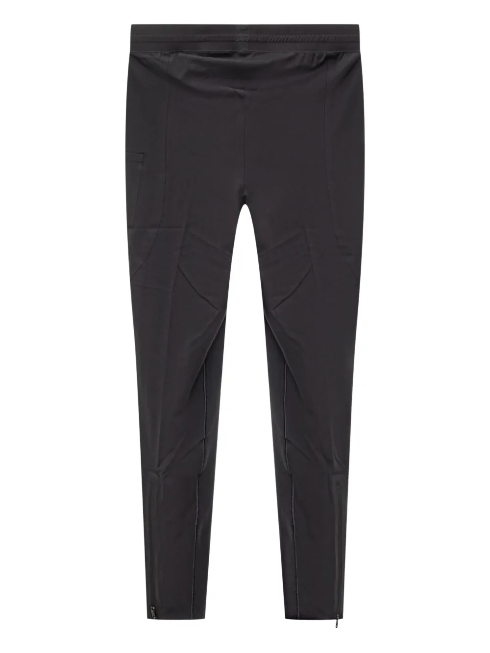 Y-3 Logo-detail Leggings In Blue