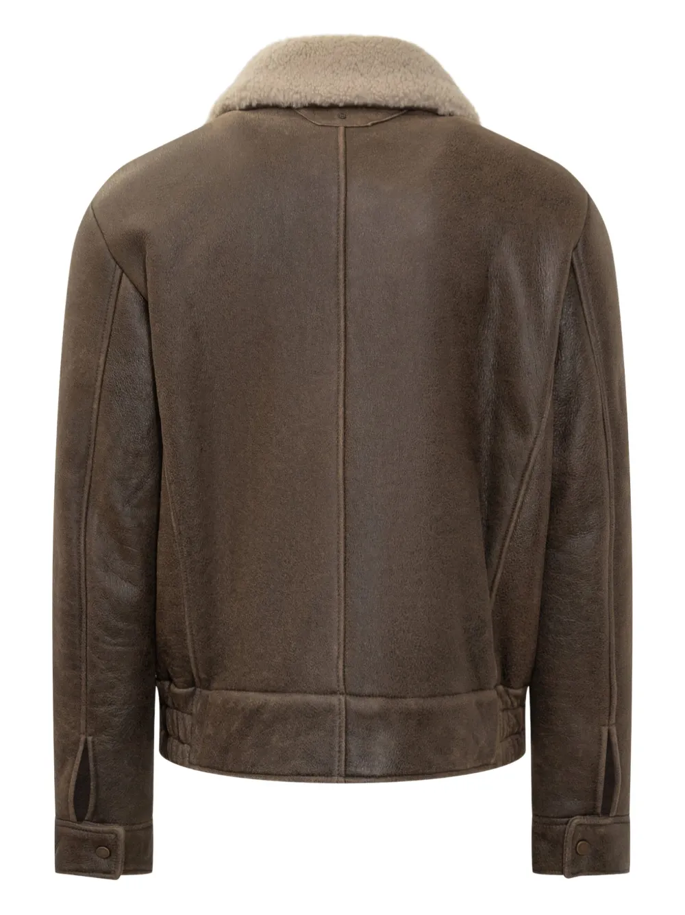 Salvatore Santoro shearling-collar leather jacket | Leather Jackets | Image 2