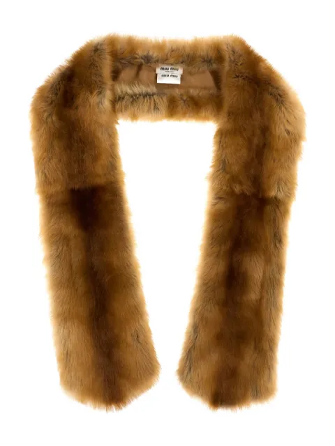 Miu Miu fur scarf