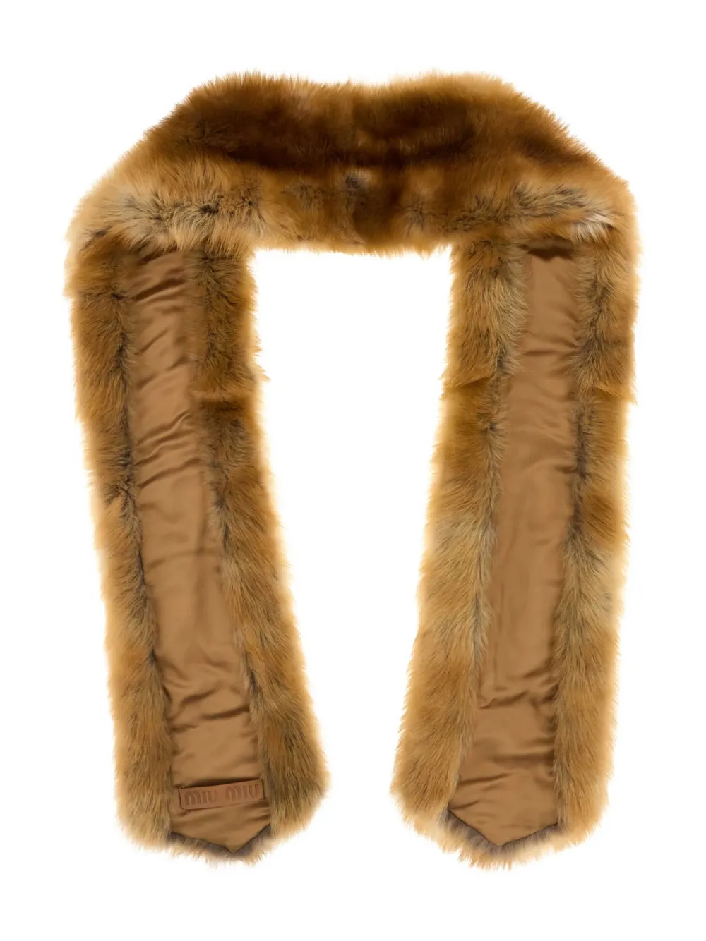 Miu Miu fur scarf - Bruin