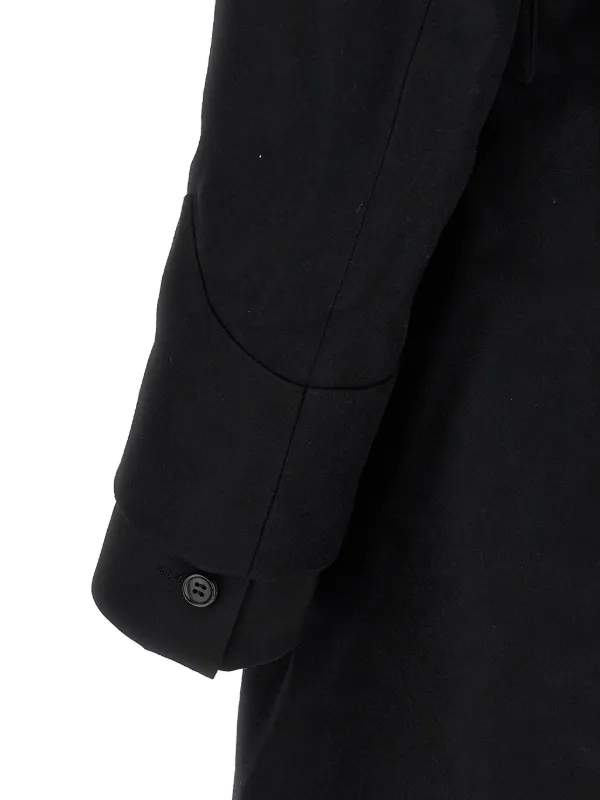 Comme Des Garçons Homme Plus レイヤード コート | ブラック