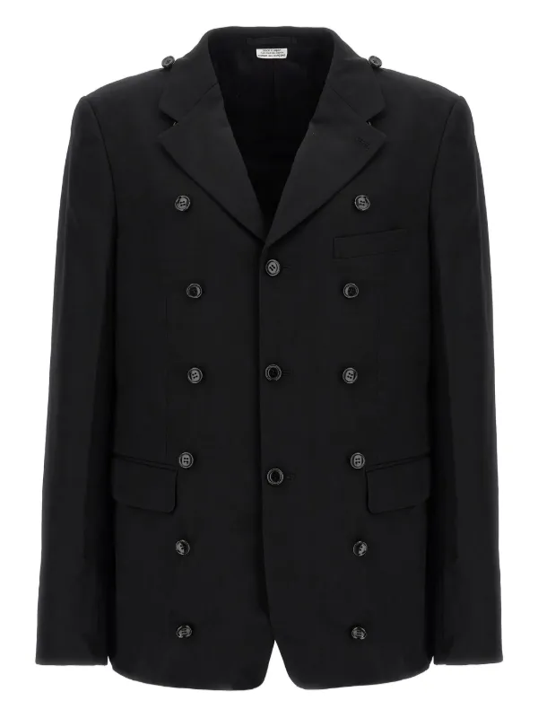 COMME des GARÇONS HOMME PLUS レイヤードコート Comme Des Garçons Homme Plus レイヤード コート | ブラック