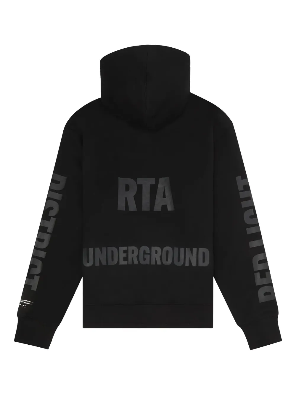Rta Underground Hoodie In Animal Print