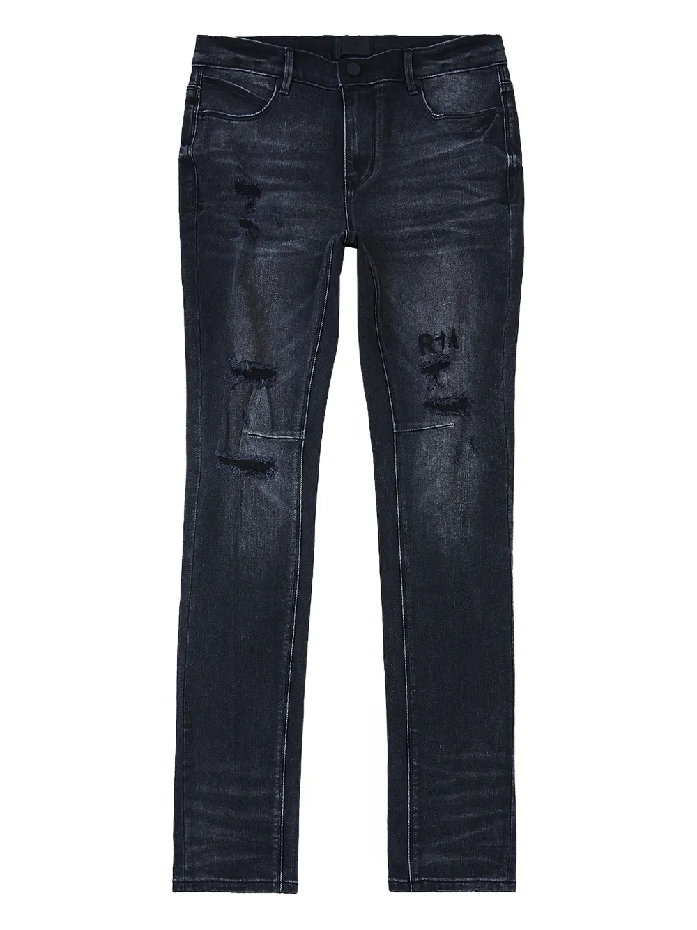Rta Stadium Clayton Drift "charcoal" Jeans In Blue