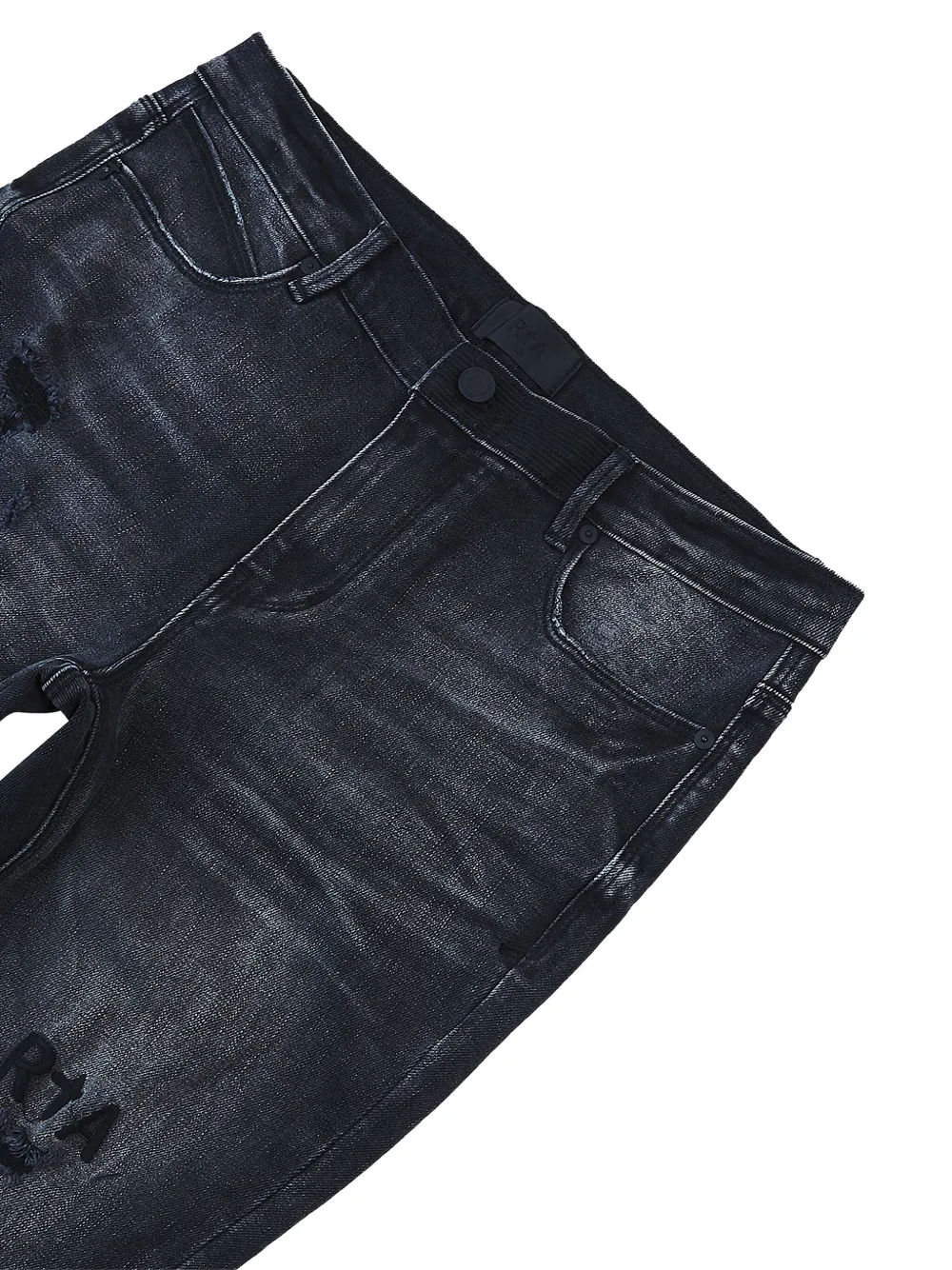RTA Stadium Clayton Drift Charcoal jeans - Zwart