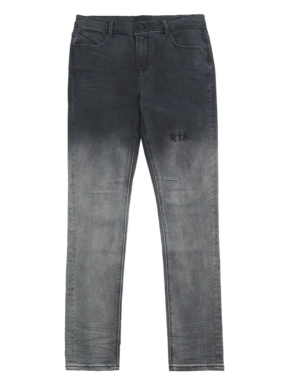 Rta Black Bryant Skinny Jeans In Gray