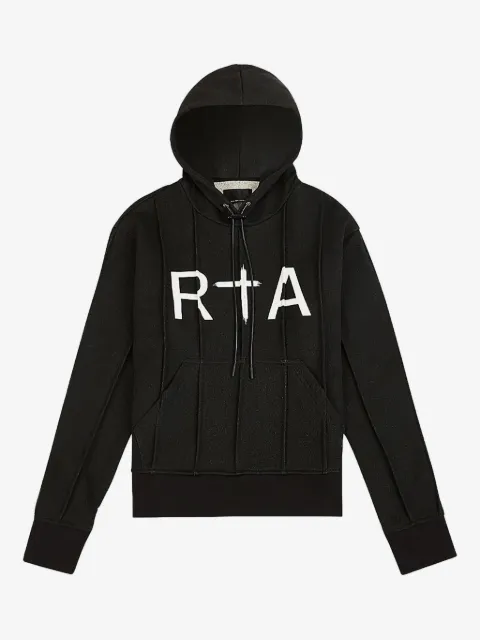 RTA logo-print hoodie