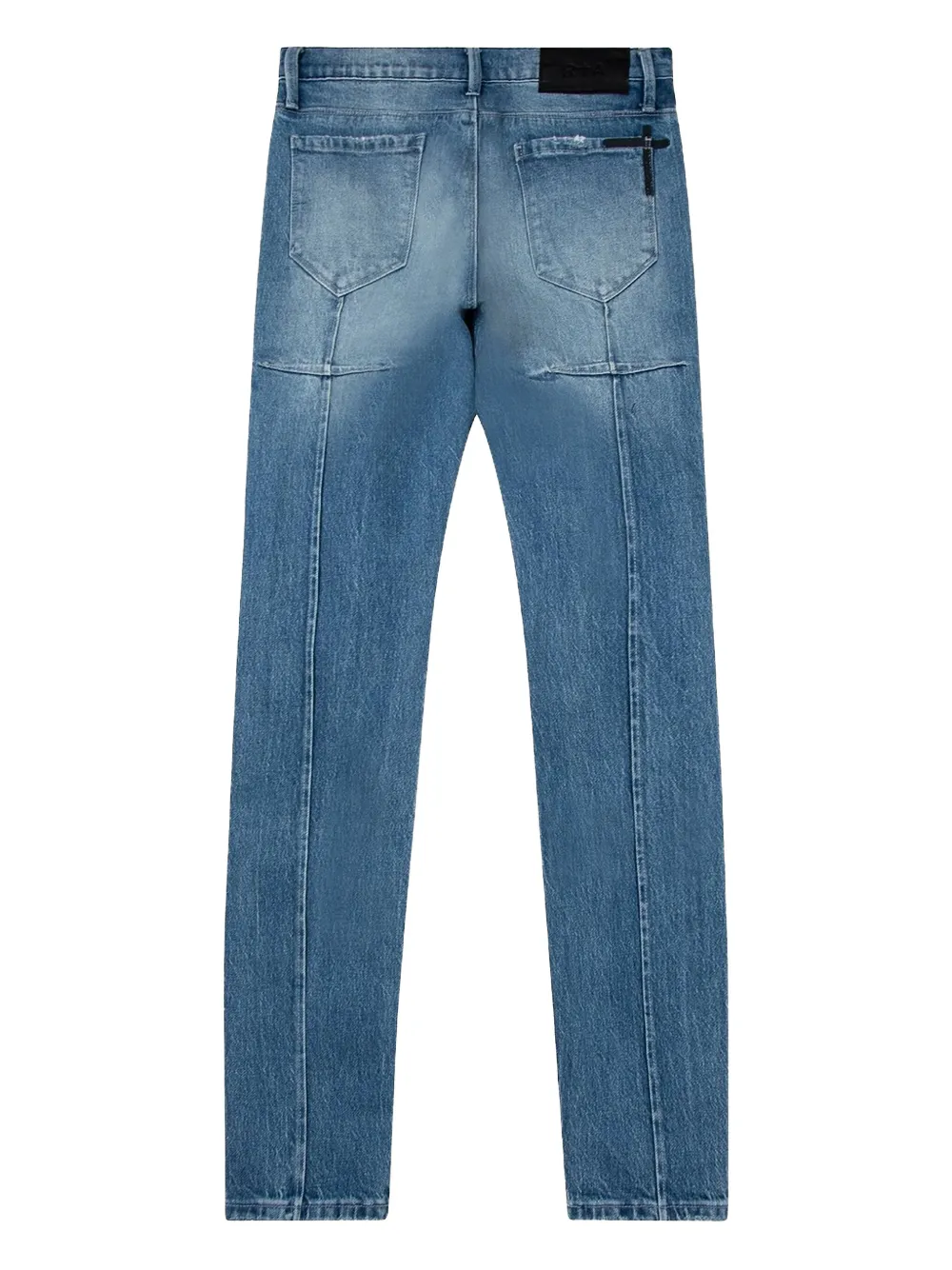 RTA Clayton gerafelde bootcut jeans - Blue