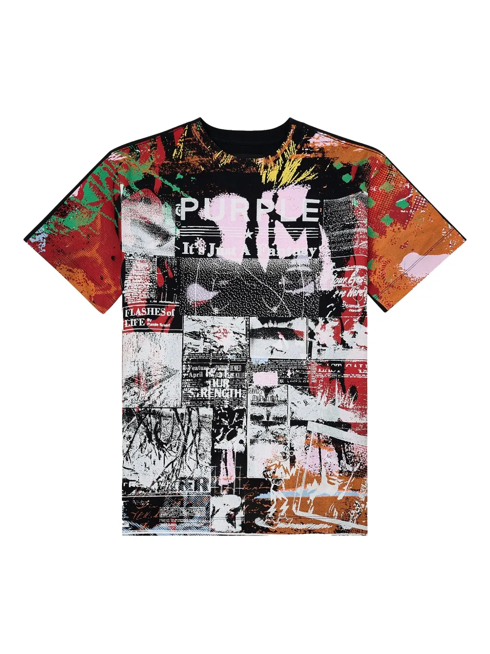 Purple Brand Fantasy T-shirt | Black | Image 1