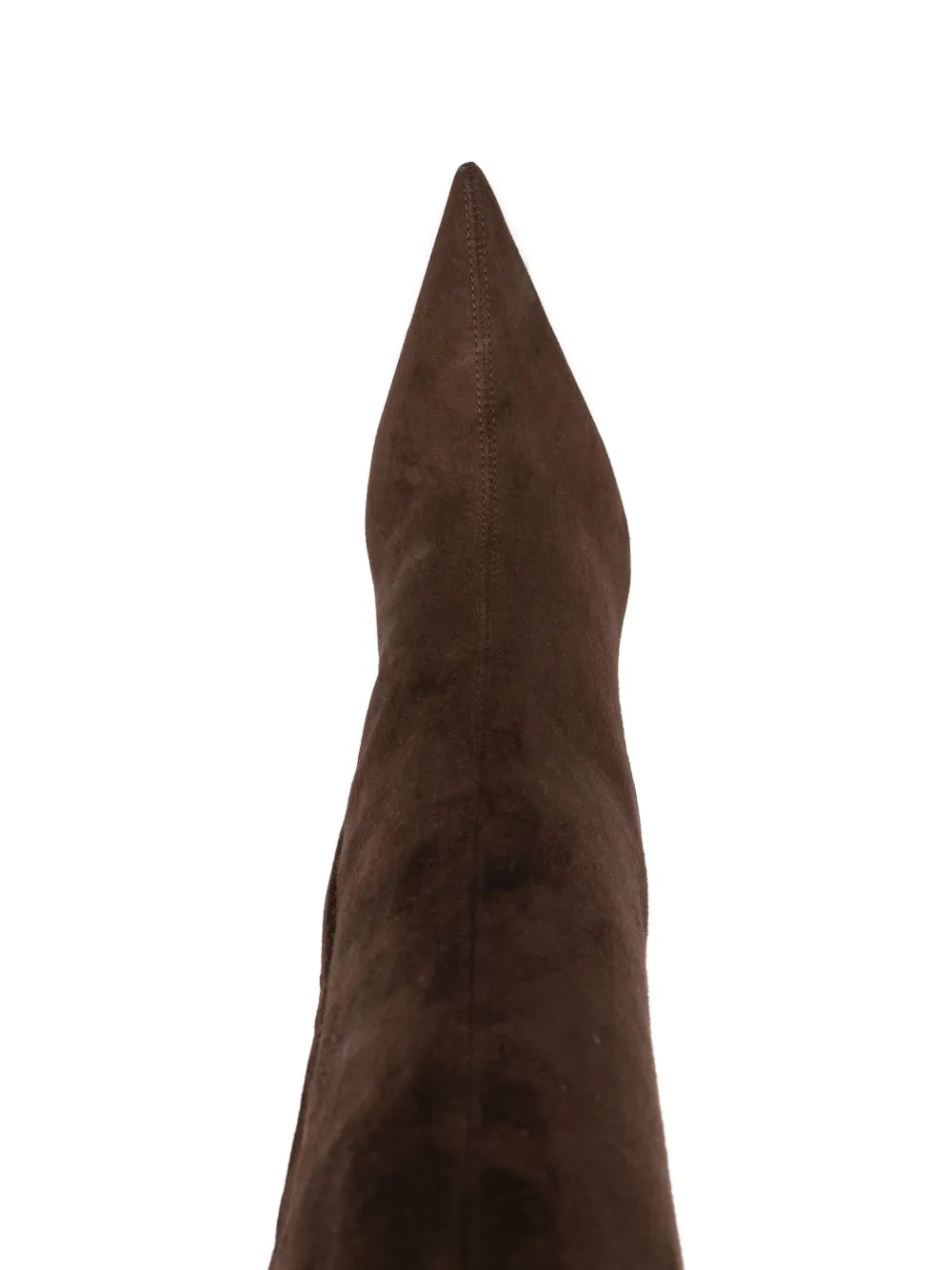 Giuseppe Zanotti 85mm Pointed-toe Boots In Brown