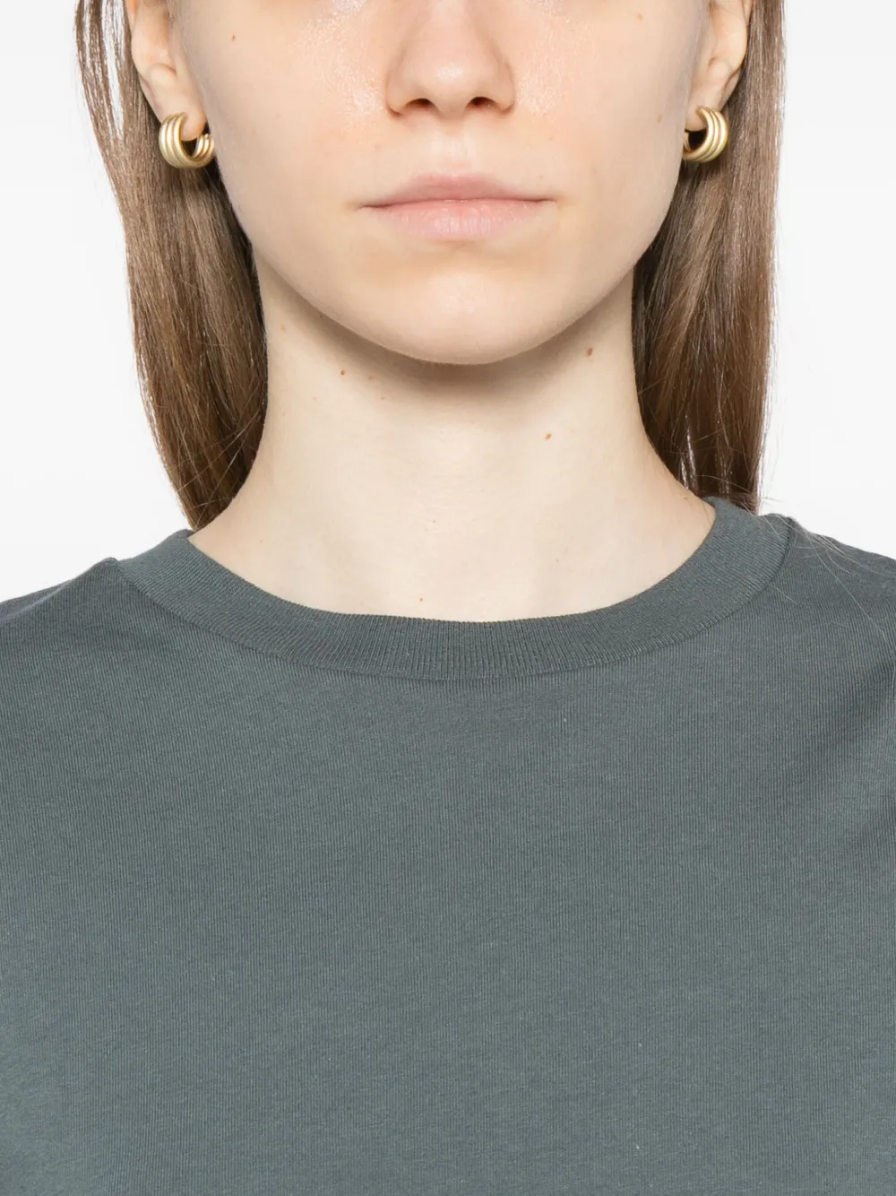 Reformation Rowan T-shirt Blauw