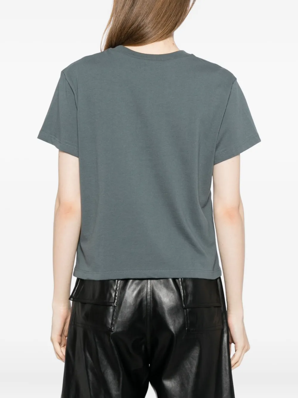 Reformation Rowan T-shirt Blauw