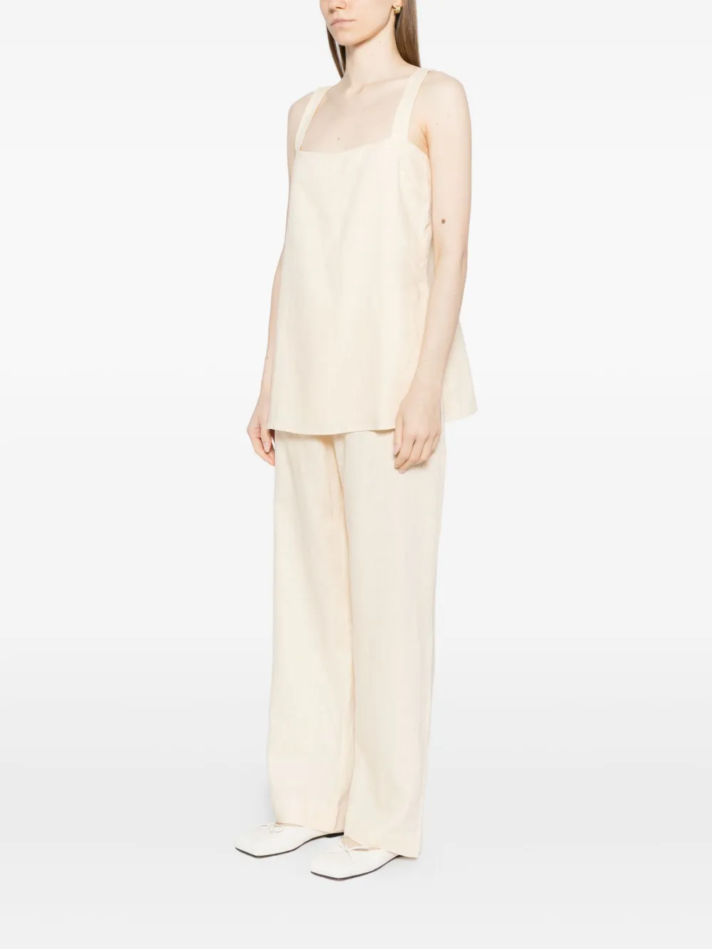Reformation Kristen Linen Set (set Of 2) In White