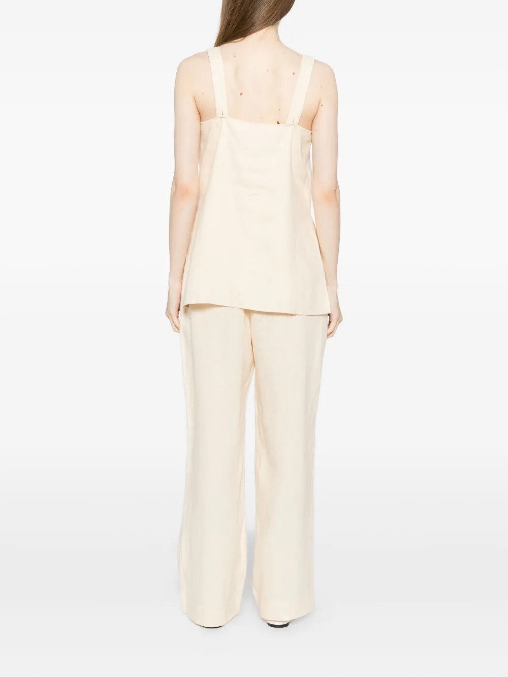 Reformation Kristen Linen Set (set Of 2) In White