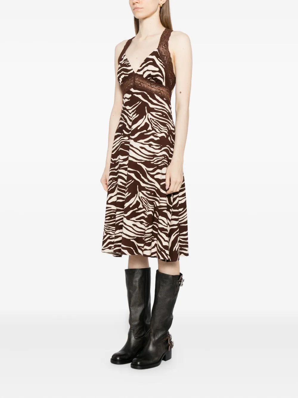 Reformation London Dress In Multi
