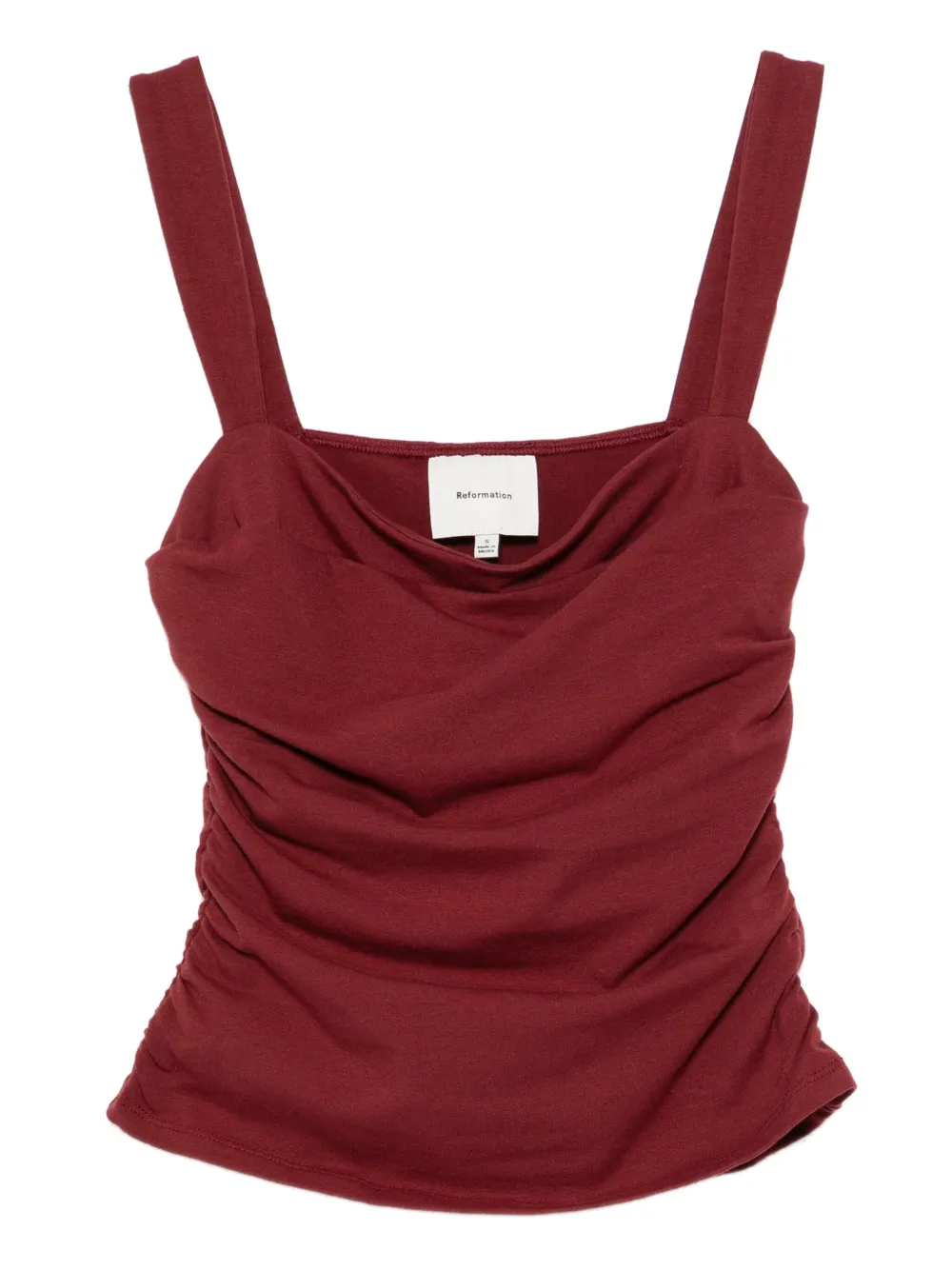 Reformation Trish knit top | Red | Image 1