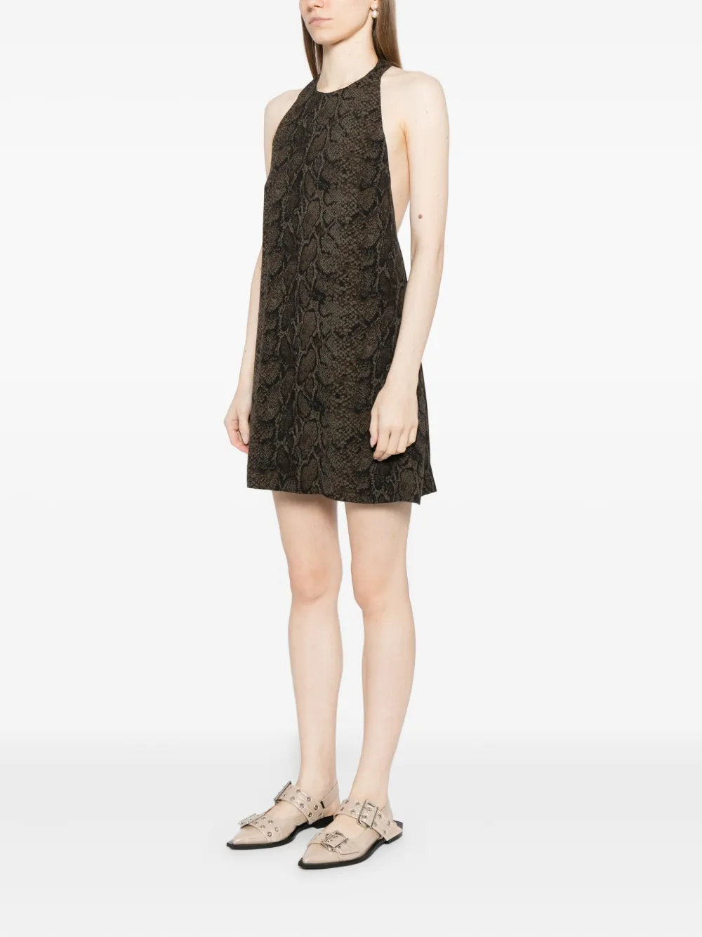 Reformation Avielle jurk Zwart