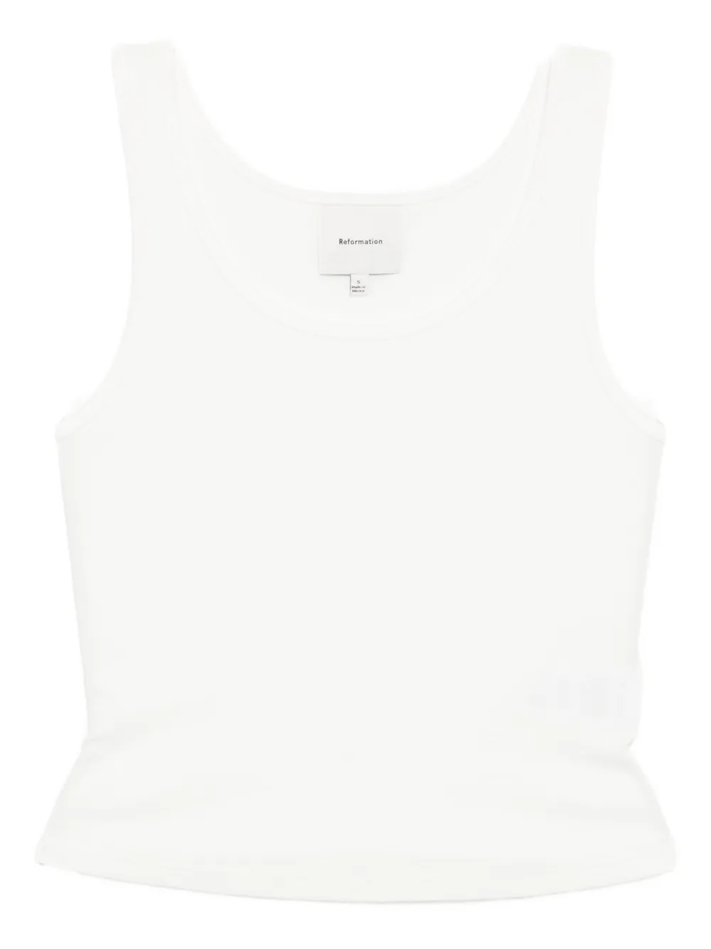 Reformation Olive Tank In White