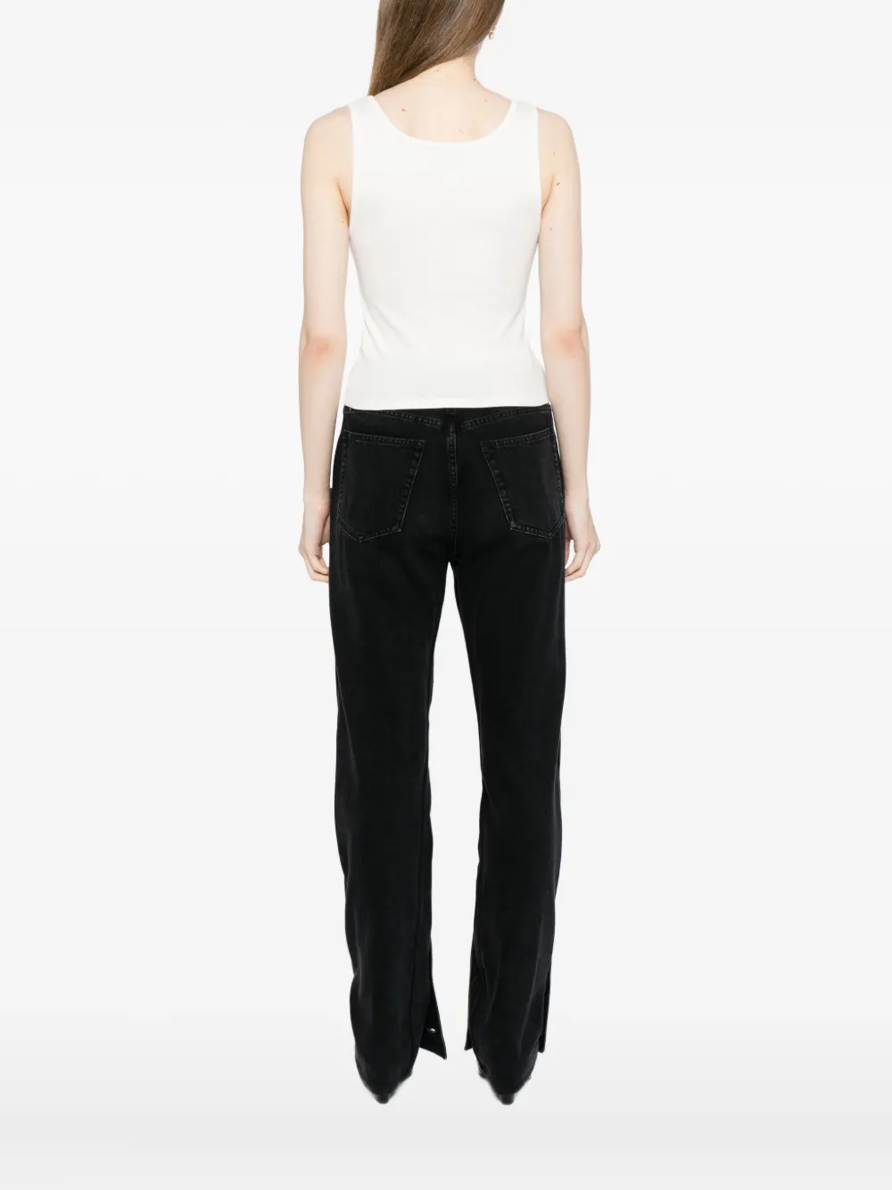 Reformation Olive Tank In White
