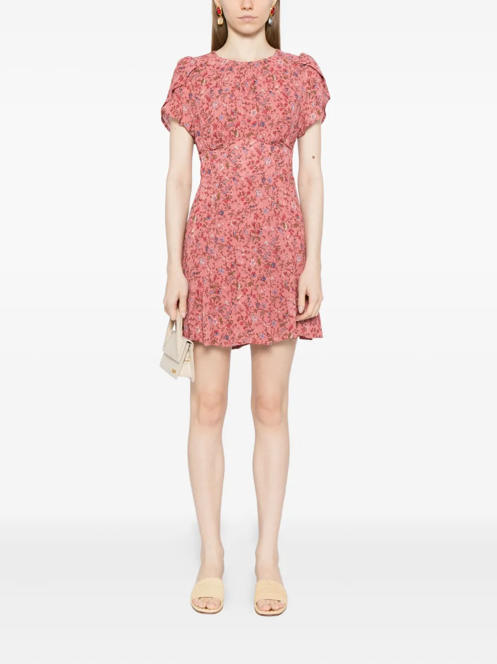 Reformation Lula dress - Roze
