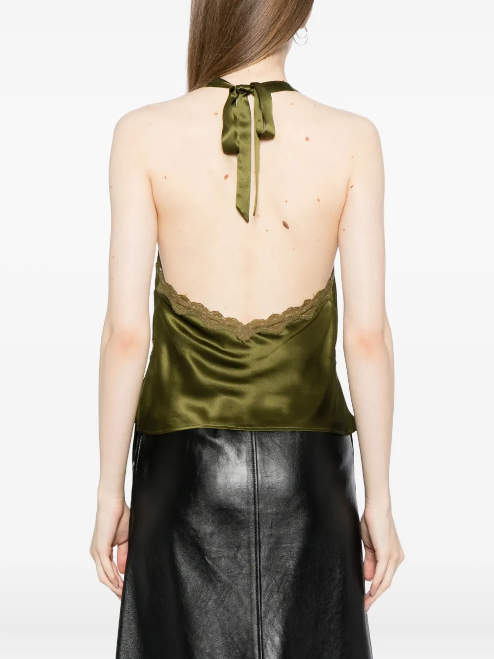 Reformation Monica top Groen