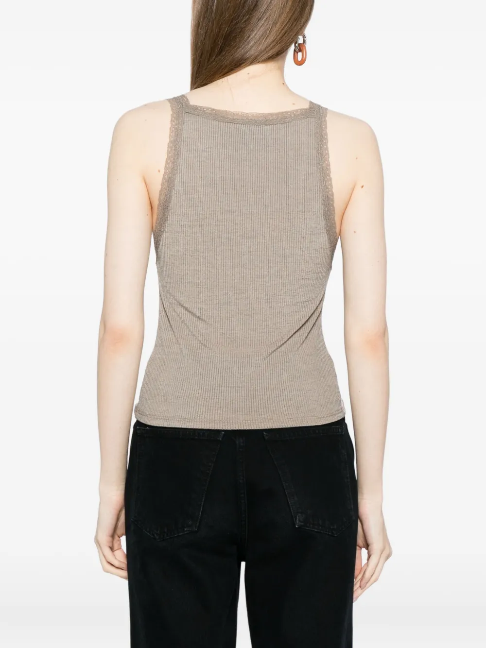 Reformation Kian tanktop Beige