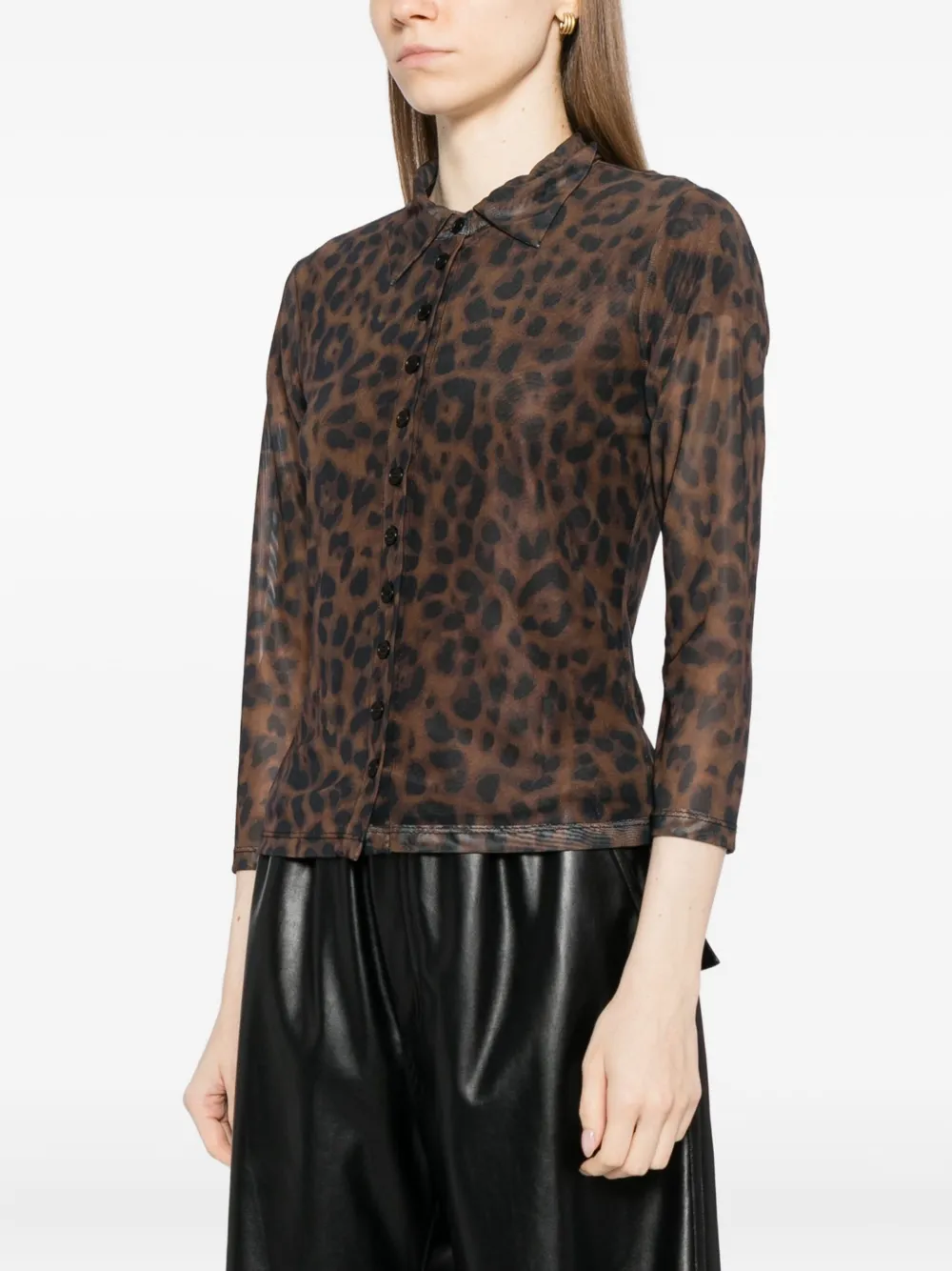  Reformation Margaret Top - Brown 