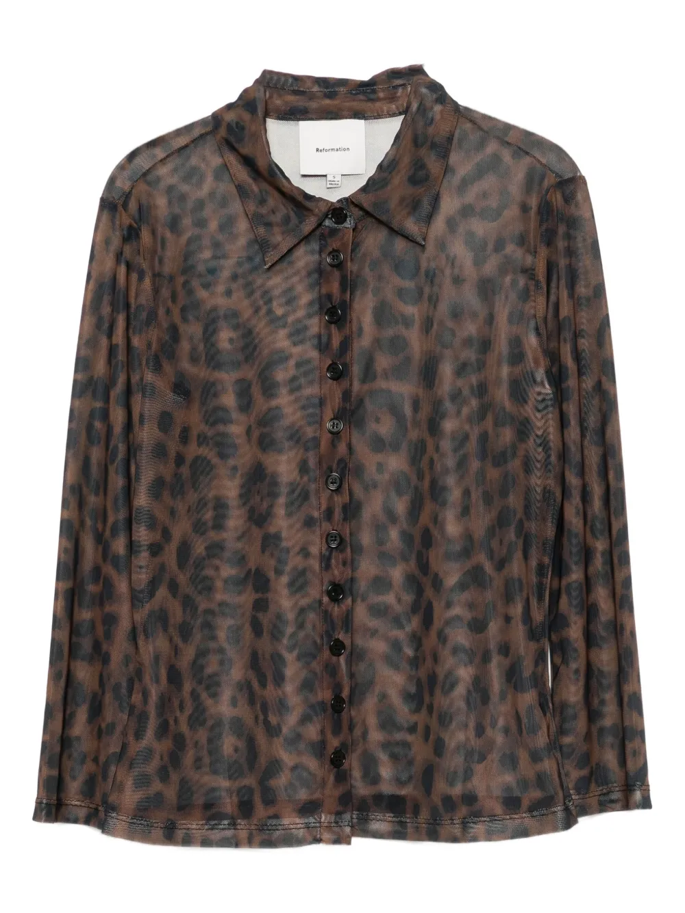 Reformation Margaret top | Brown | Image 1