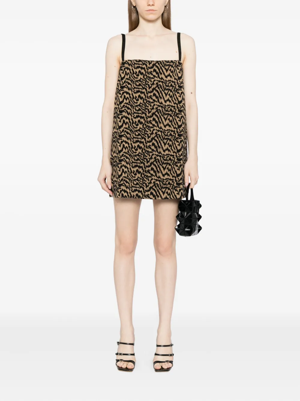 Reformation Adette jurk - Bruin