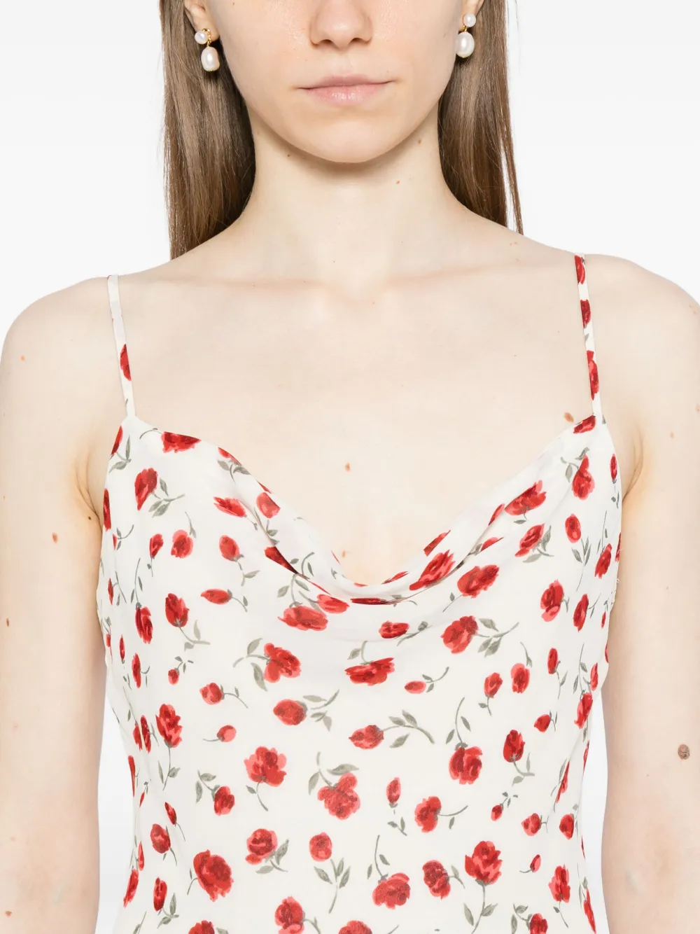 Reformation Drina jurk Wit