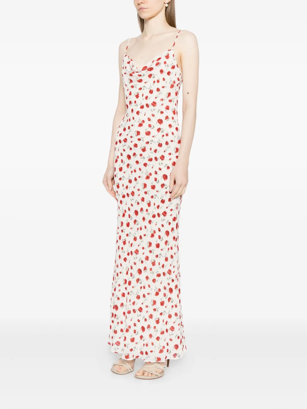 Reformation Drina jurk Wit