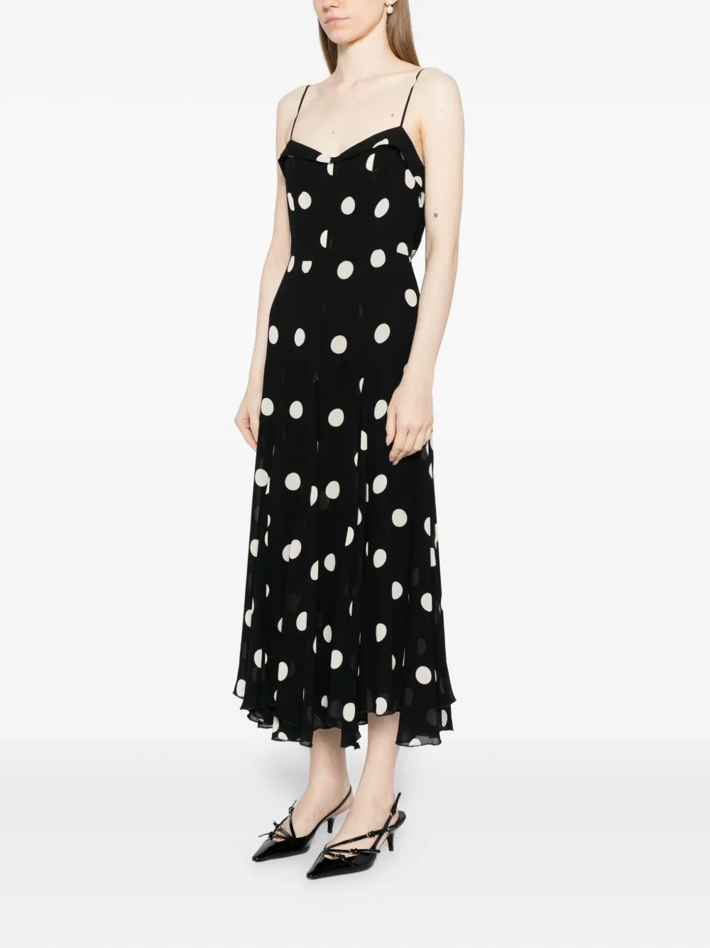 Reformation Fredo jurk Zwart