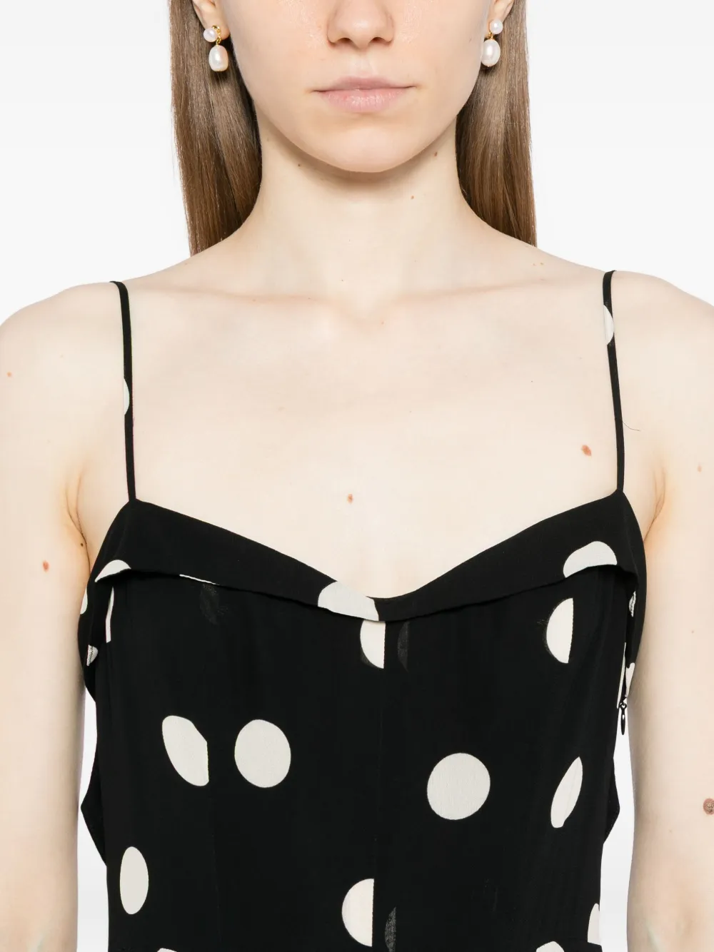 Reformation Fredo jurk Zwart