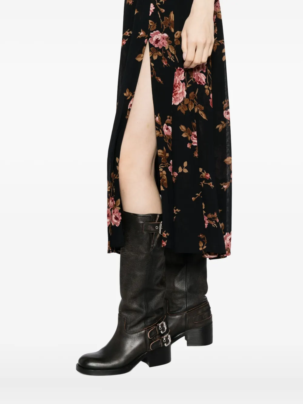 Reformation Katara jurk Zwart