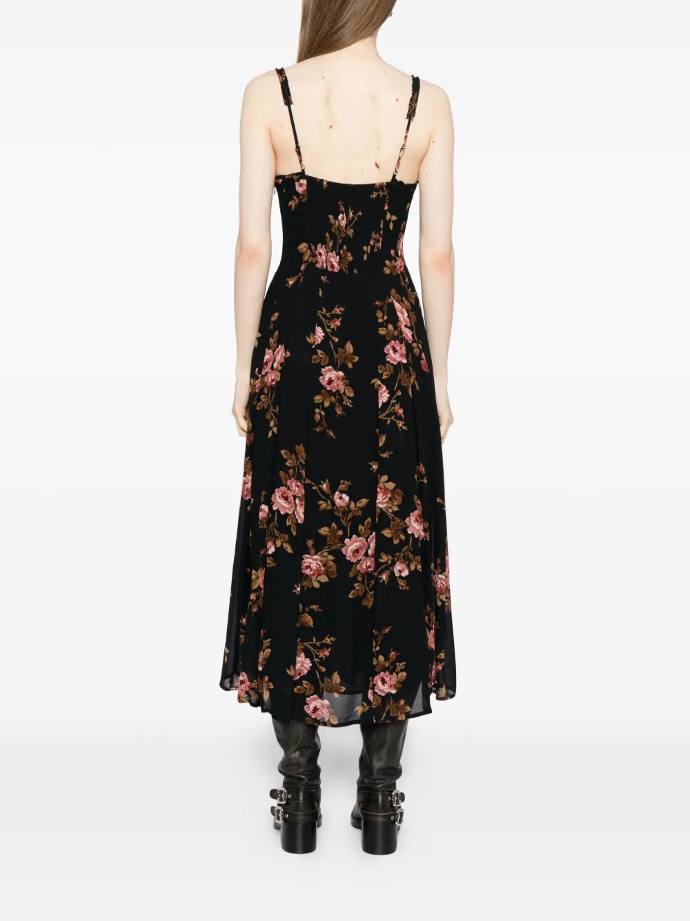 Reformation Katara jurk Zwart