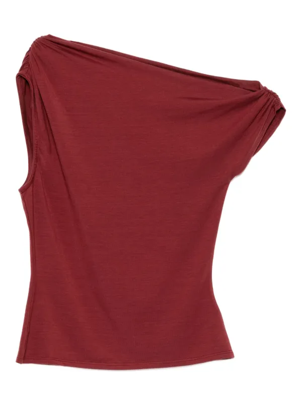 Reformation Belle Knit Top | Red | FARFETCH Reformation Belle Knit Top | Red | FARFETCH