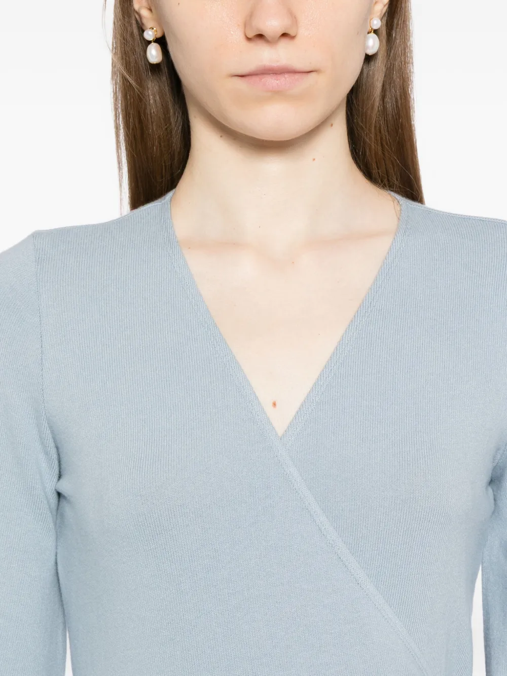 Reformation Kylen top Blauw