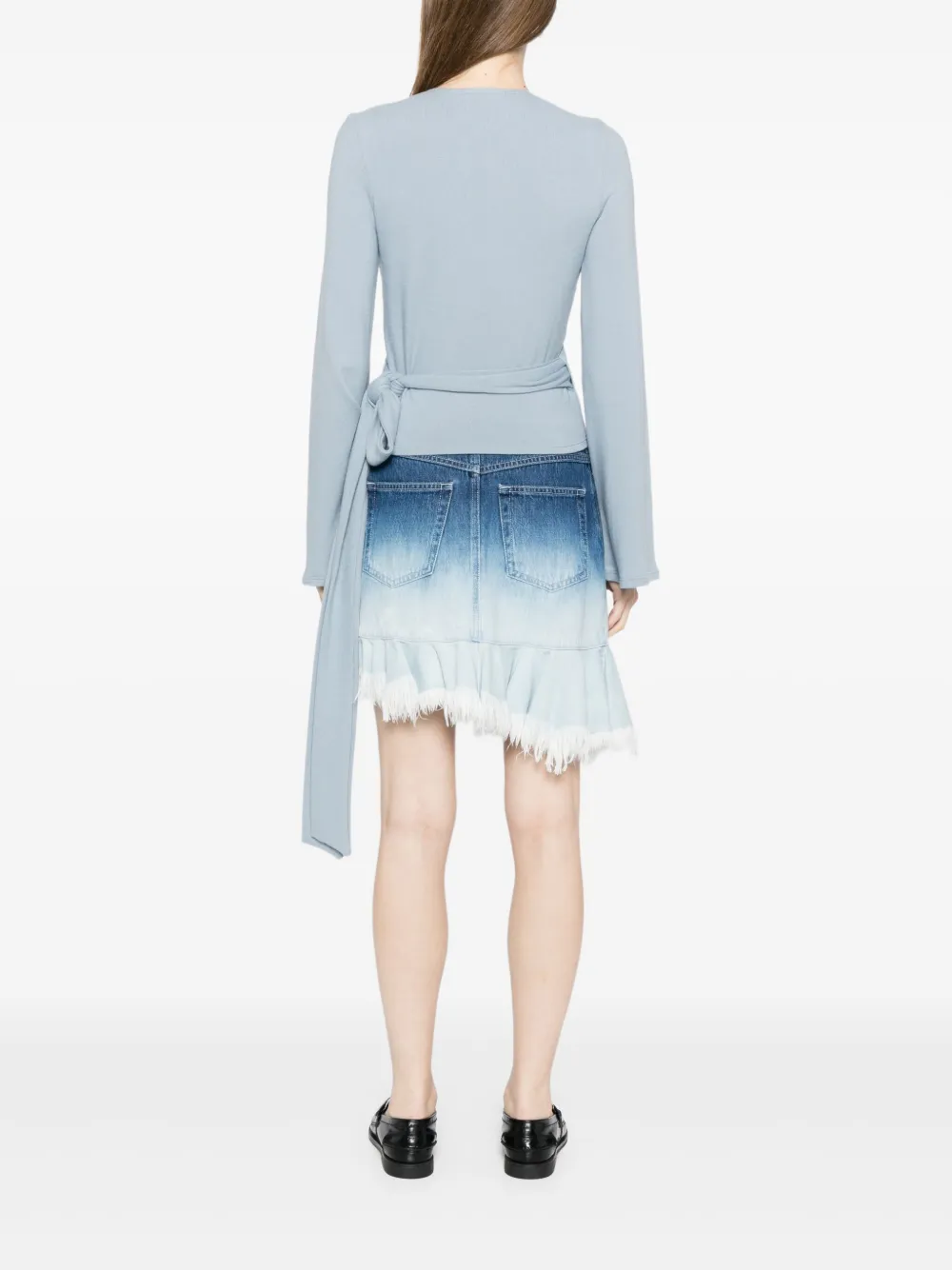 Reformation Kylen top Blauw