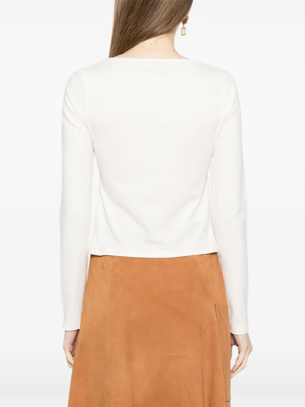 Reformation Silas top Beige