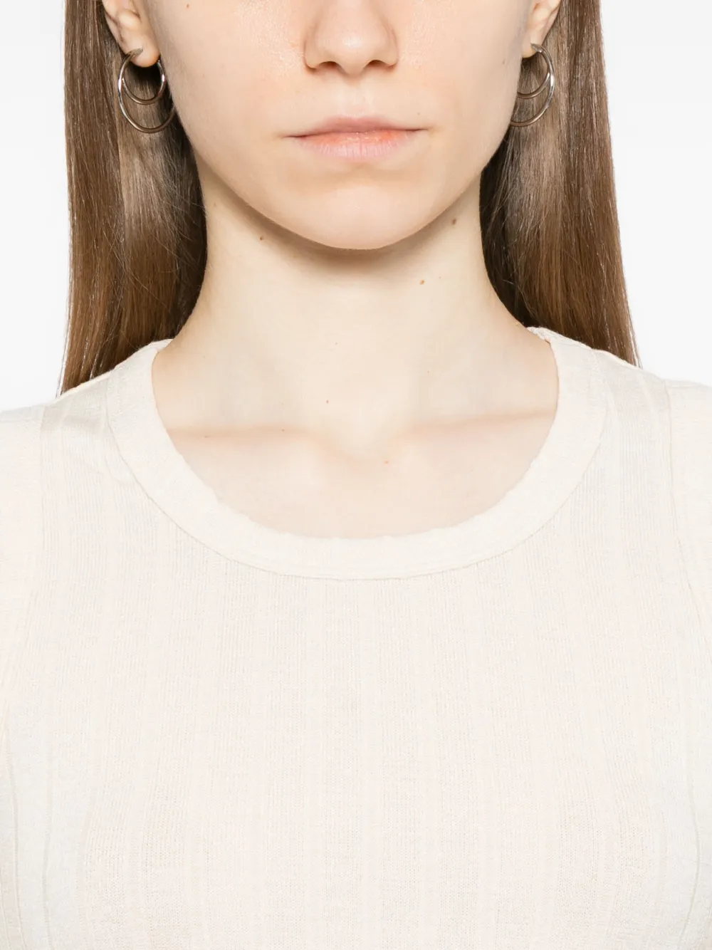 Reformation Kester top Beige