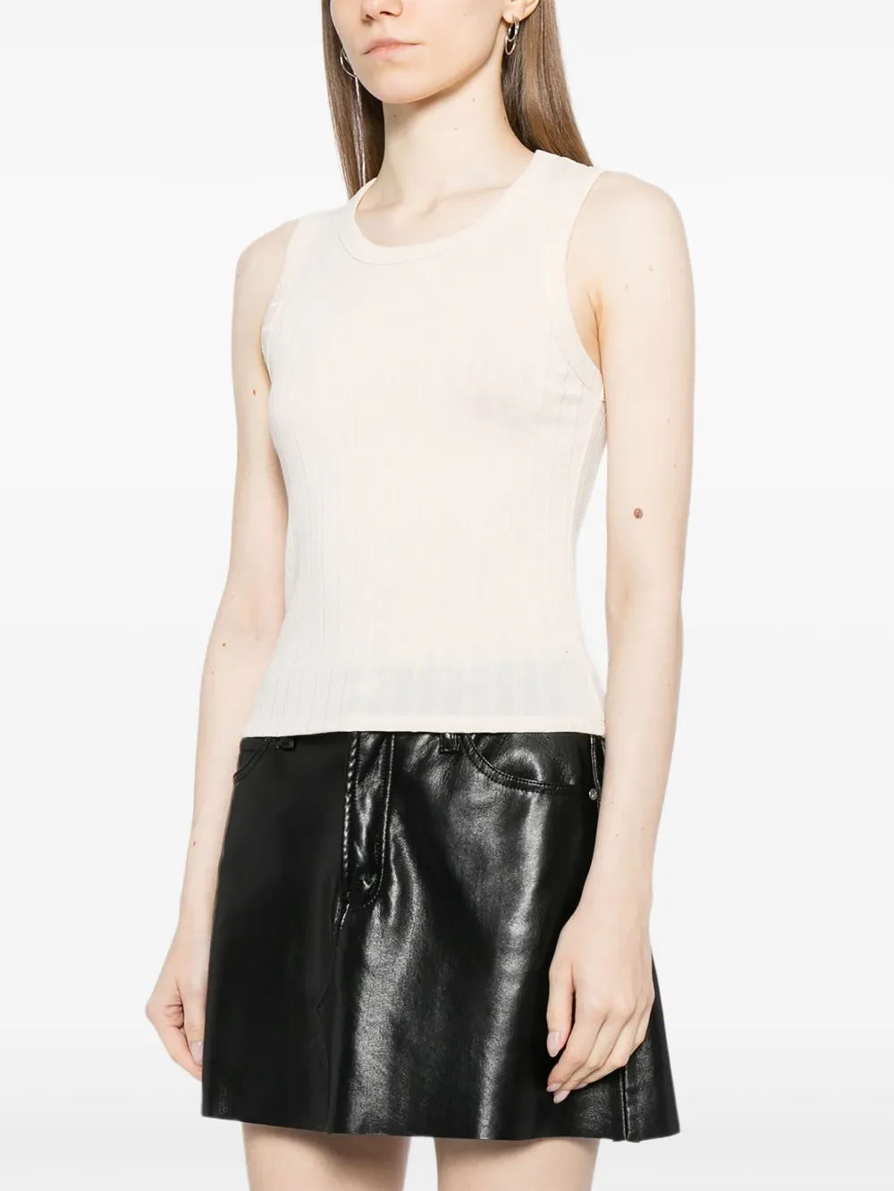 Reformation Kester top Beige