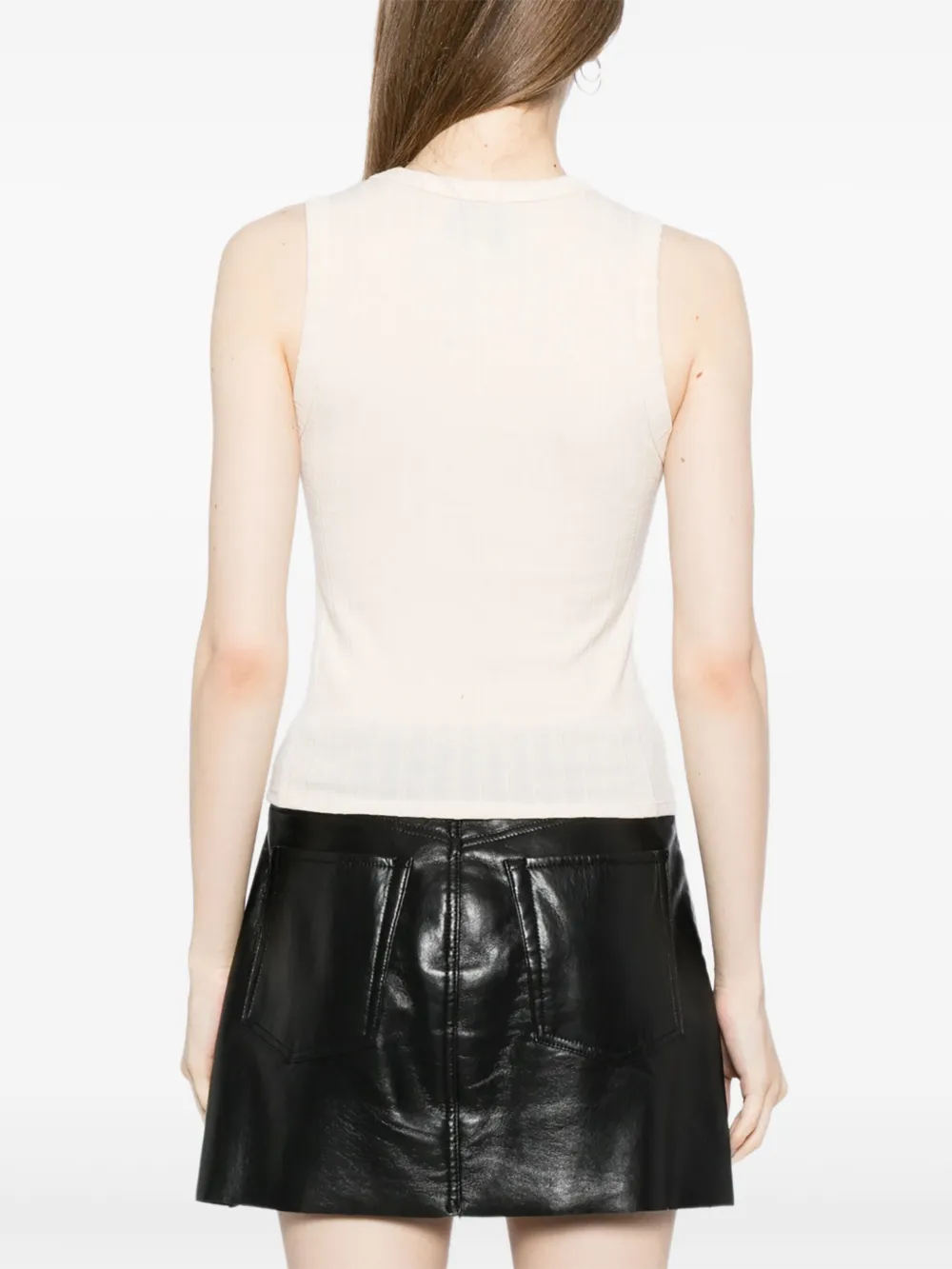 Reformation Kester top Beige