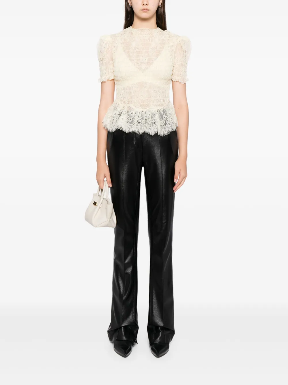 Reformation Aggie top - Geel