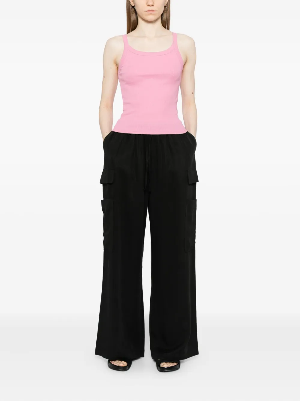 Reformation Calie Tank Top In Pink