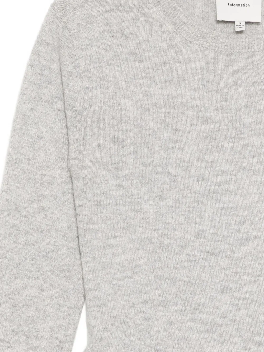 Reformation Lian top Grijs
