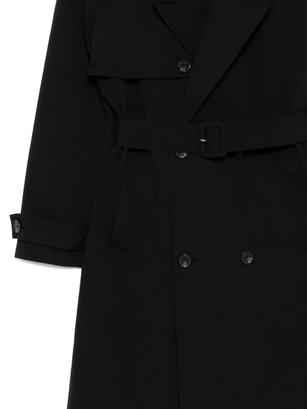 Reformation Matteo trenchcoat Zwart