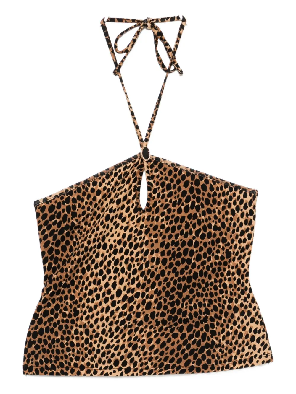 Reformation Juniper Knit Top In Brown