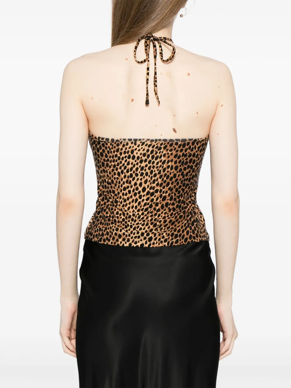 Reformation Juniper gebreide top Bruin
